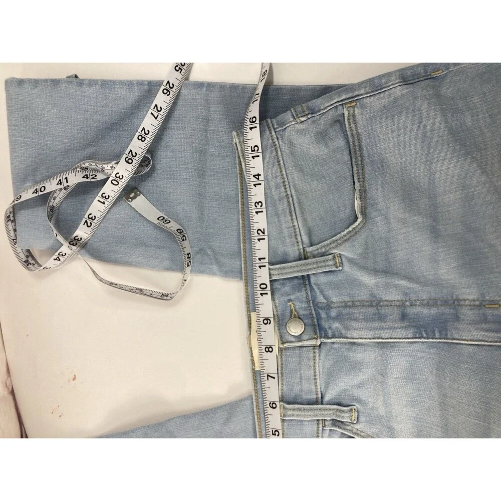 Universal Thread Jeans Womens 14 Short High Rise Skinny Light Wash Stretch NWT